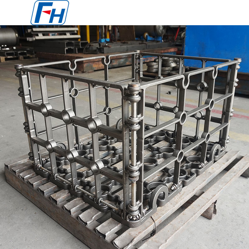 Cestas de Tratamento Térmico com Resistência Aprimorada para Eficiência de Fornos Industriais | FH®