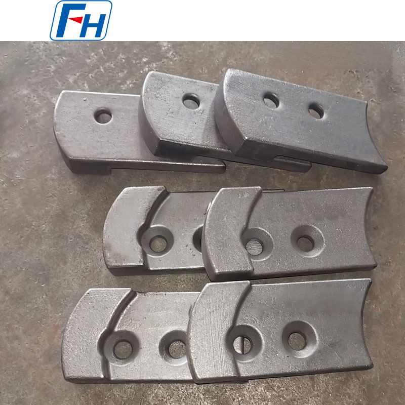 Lâminas de desgaste para betoneiras | Fornecedor de lâminas de reposição de alta resistência ao desgaste FH®