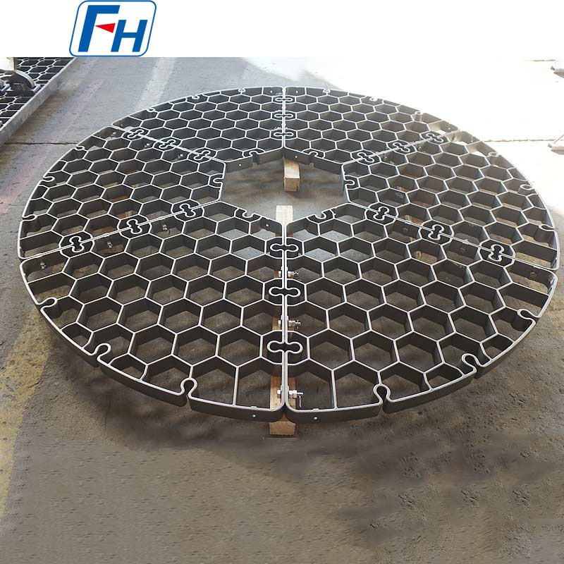 Bandejas inferiores de tratamento térmico para fornos de recozimento de poço | FH®