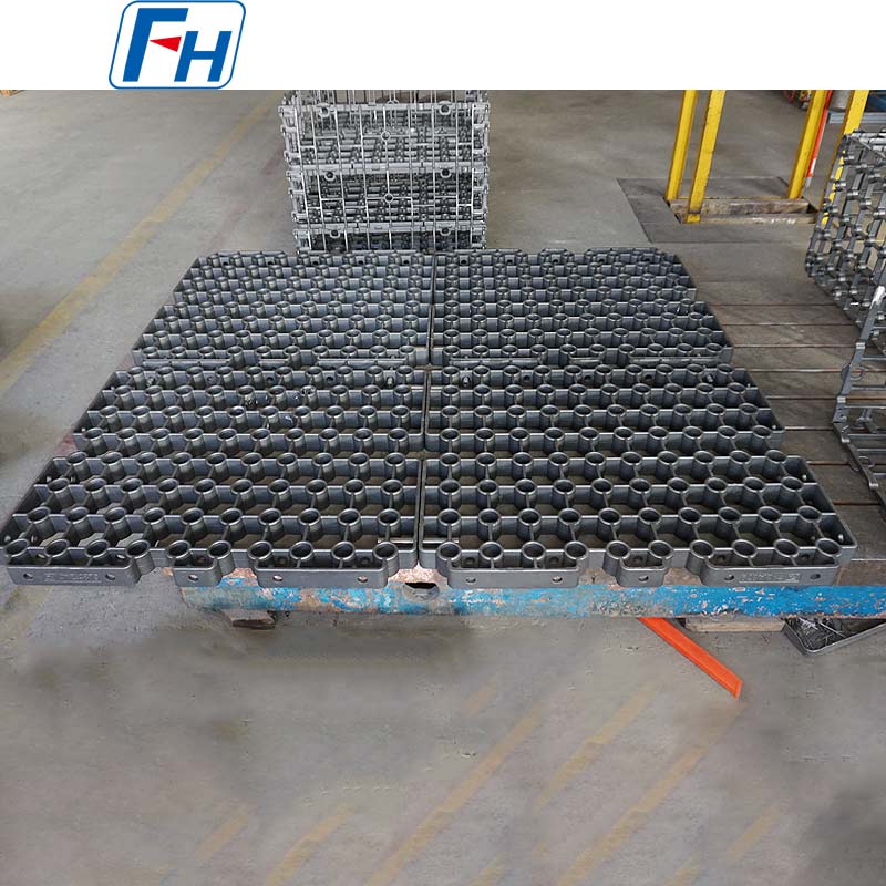 Bandejas de forno fundidas e fabricadas para aplicações em fornos de alta carga | FH®