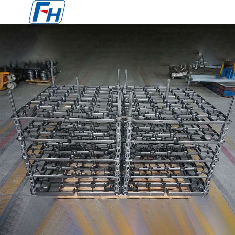 1.4848 HK Dispositivos de tratamento térmico tipo bandeja para fornos de nitretação | FH®
