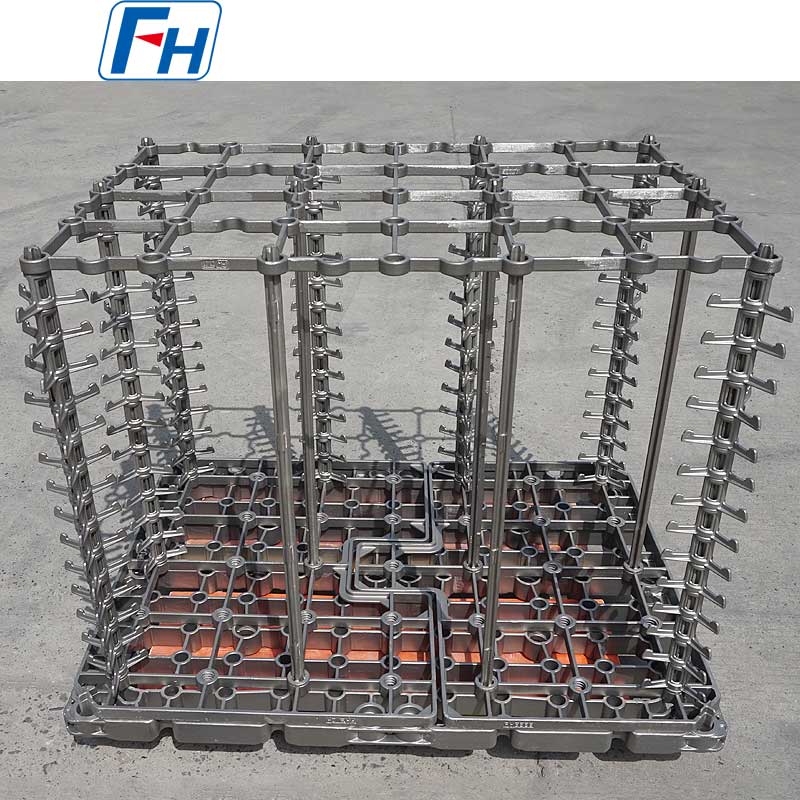 Fornos de tratamento térmico Ipsen usam acessórios de tratamento térmico para tratamento térmico de engrenagens de eixo de motores automotivos | FH®
