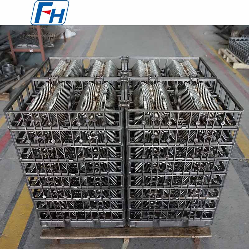 FH® 1.4849 Cestos de carregamento de tratamento térmico para forno multiuso