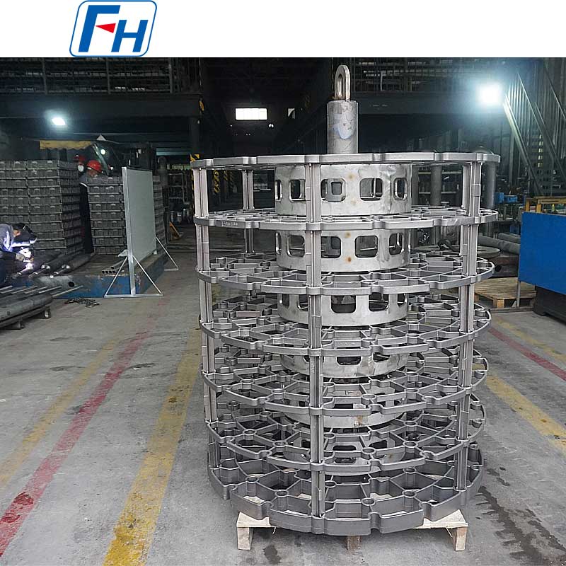 Acessórios de tratamento térmico FH® Cr25Ni20 para fornos tipo poço AFC