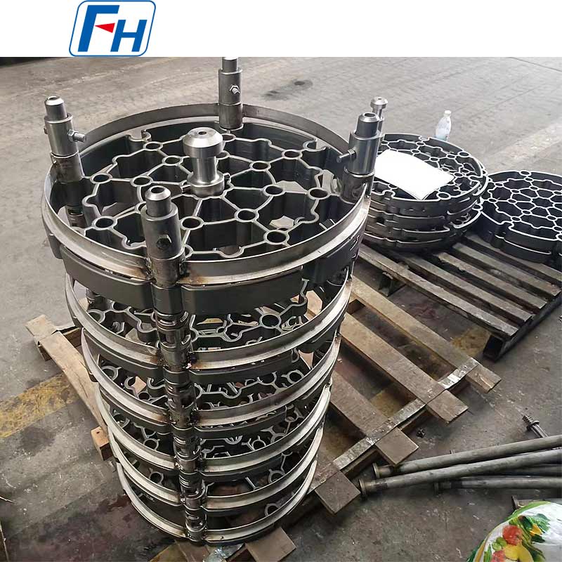FH® 1.4849 (ZG40Cr19Ni39Nb) Acessórios para forno tipo poço de aço resistente ao calor - Máx. 1150°C, anti-carburação