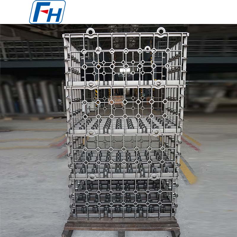 FH® 1.4848 Cestos de carregamento de tratamento térmico para forno Bogie Hearth