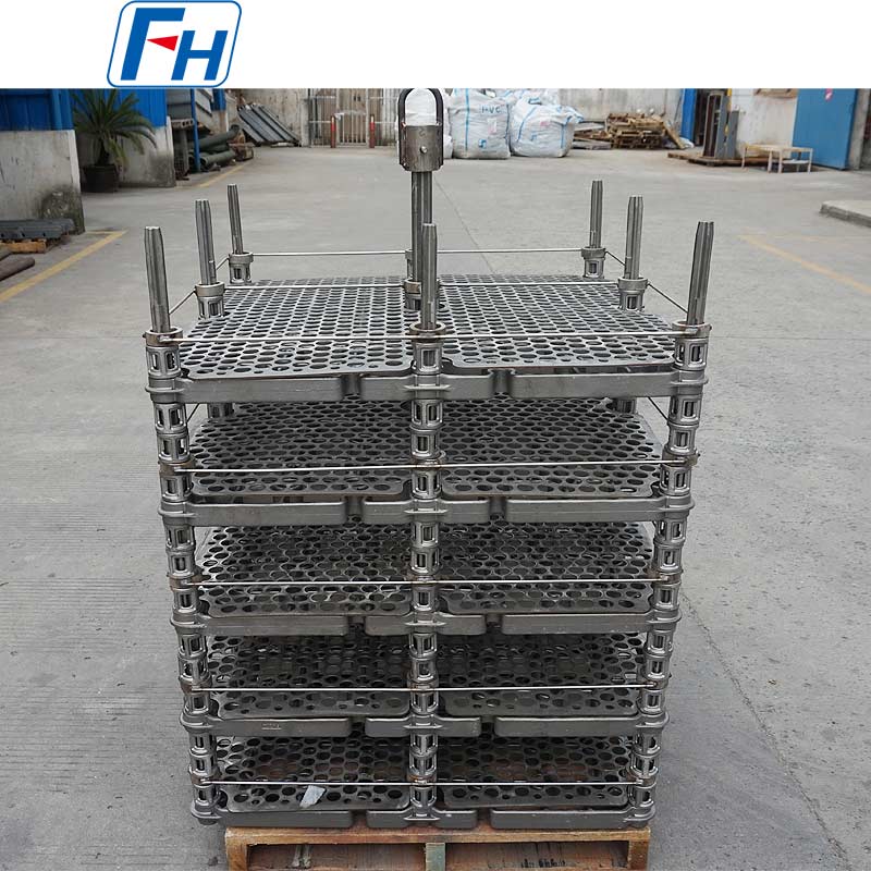 Acessórios de forno combinado FH® Precision 1.4848 para resultados consistentes de tratamento térmico