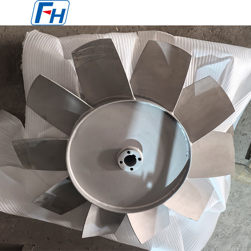 Pás de ventilador soldadas FH® 310s para fornos de alta temperatura