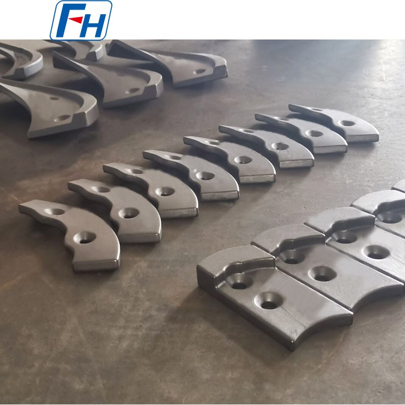 Peças e lâminas de desgaste para betoneiras | Componentes do sistema de mistura de alto desempenho FH®