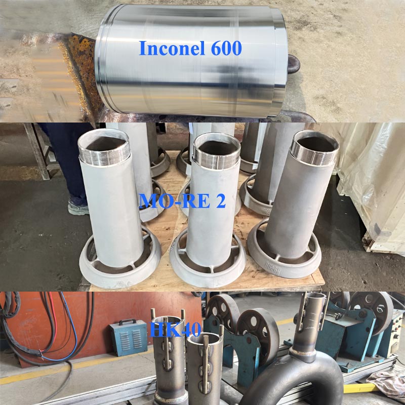Comparação de liga resistente ao calor MO-RE 2 vs HK40 vs Inconel 601/800 | Material do tubo do forno FH®