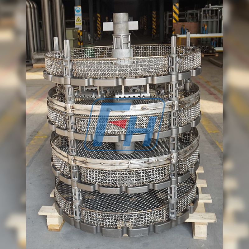 Acessórios de tratamento térmico para forno de nitretação