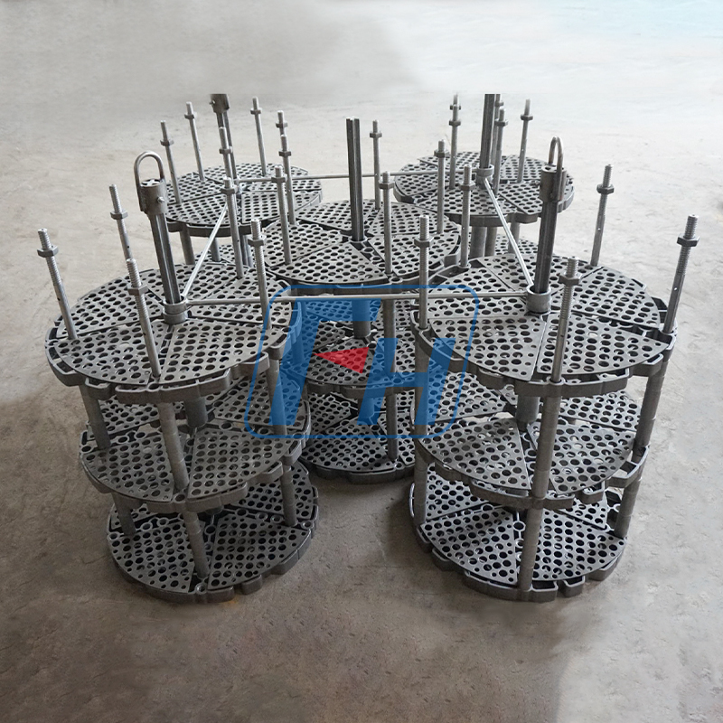 Acessórios de tratamento térmico para forno de poço