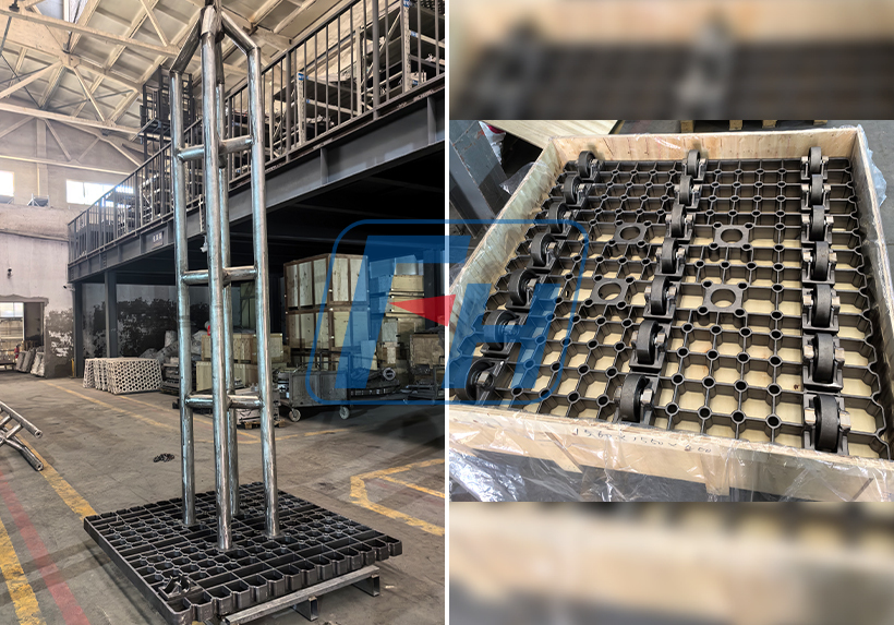 Bandeja de base de tratamento térmico grande navio de rack para os EUA